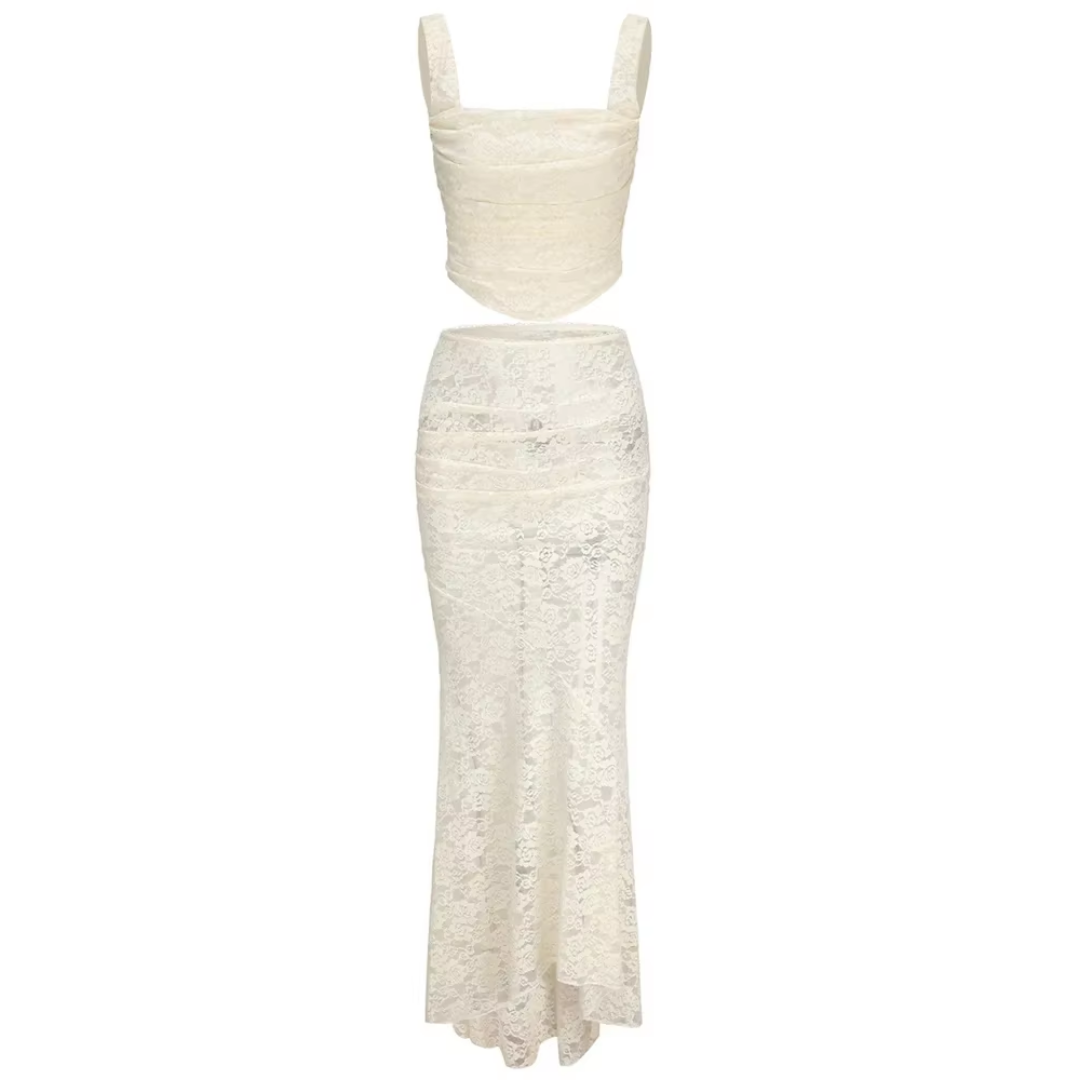 "White Lace" Zweiteiler