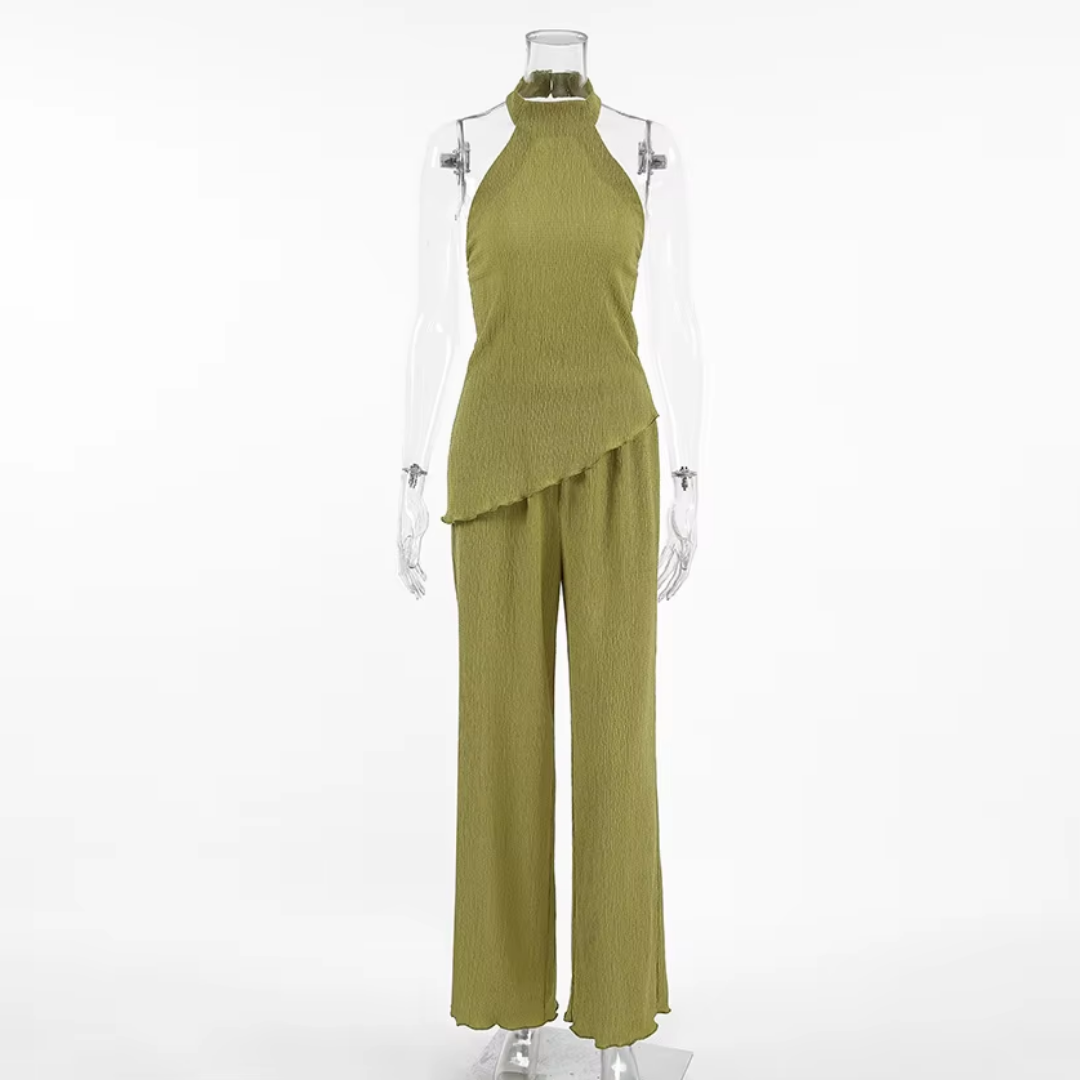"Olive Muse" Zweiteiler Set