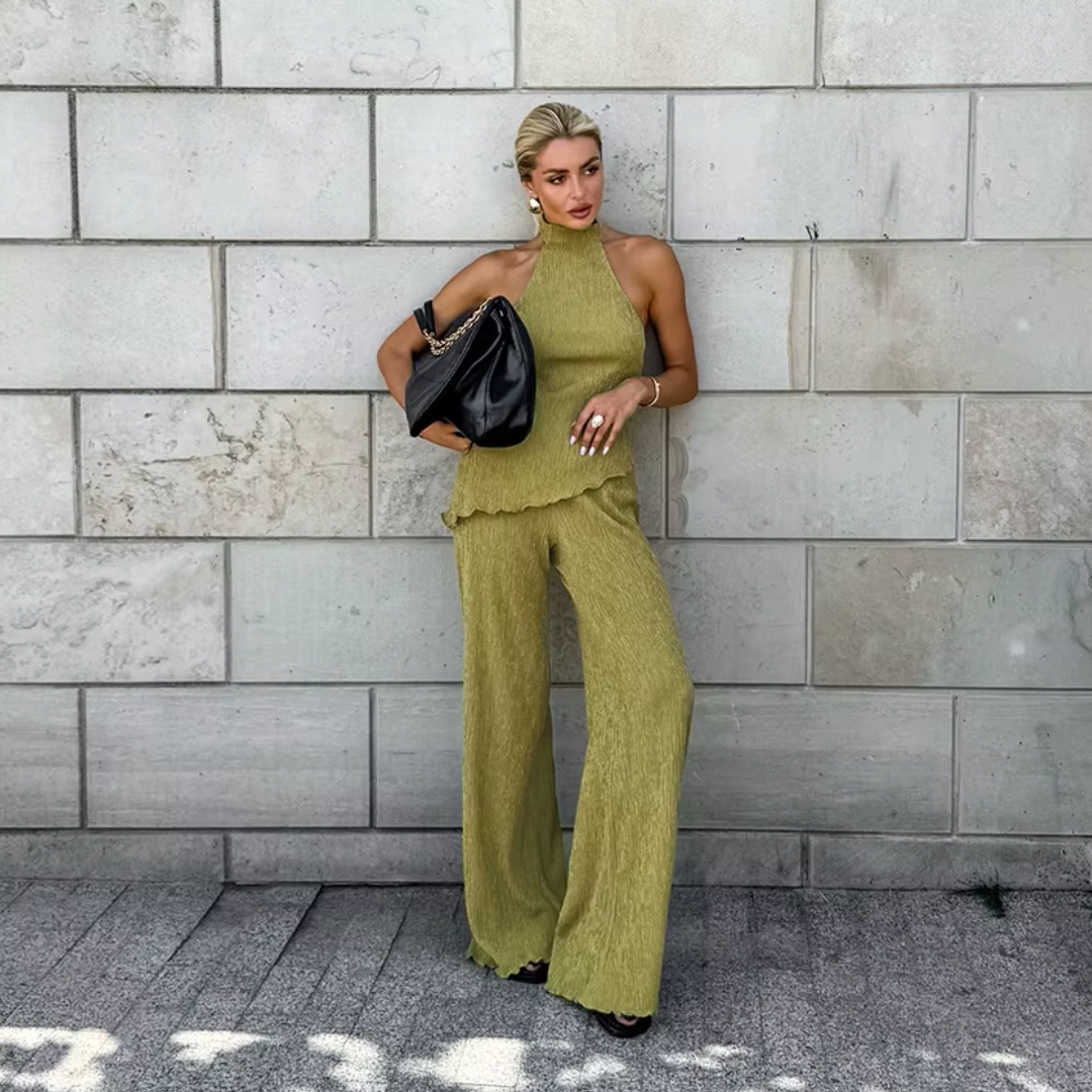 "Olive Muse" Zweiteiler Set