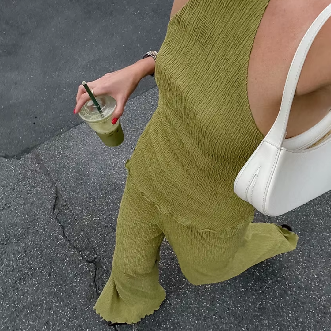 "Olive Muse" Zweiteiler Set