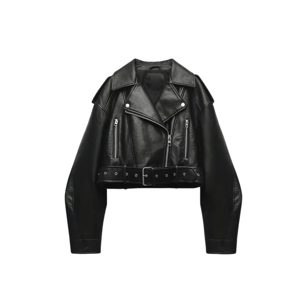 Bikerjacke "Femme Force" - Cropped Bikerjacke - The Femme Club