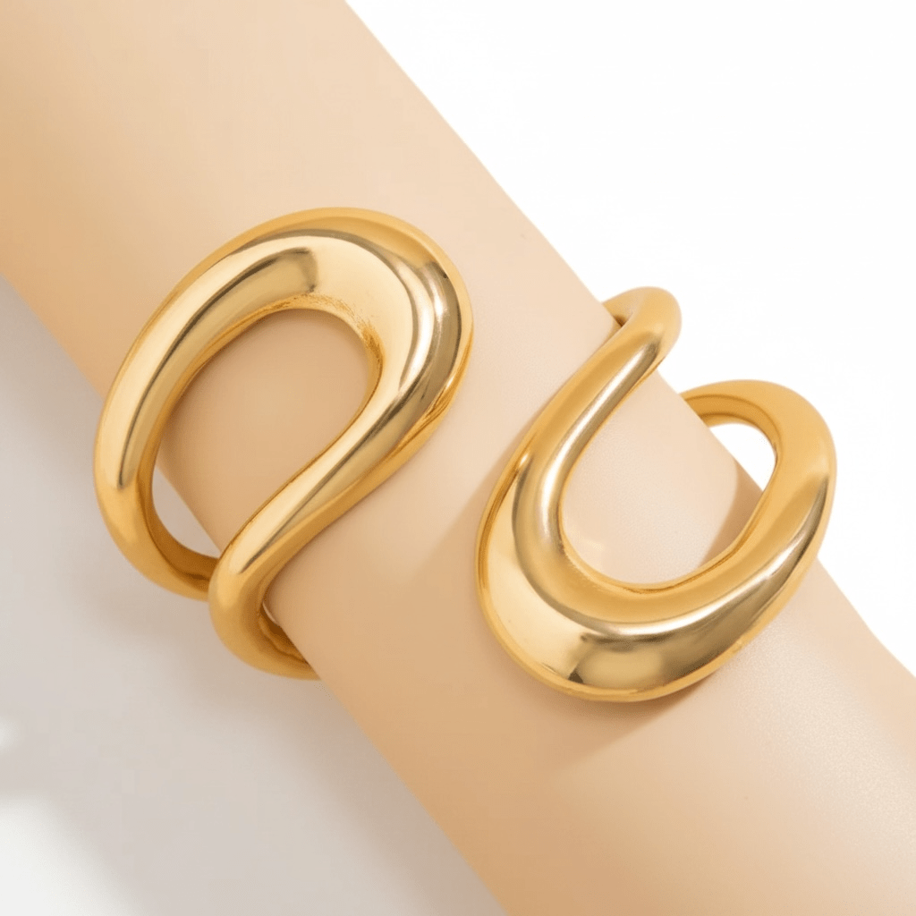 Bracelet „Lioraé“ - Luxus-Statement-Armband - The Femme Club