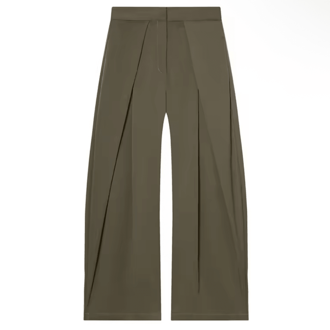 „Casual Power“ Nadelstreifenhose mit Wickel-Detail - Lange Hose - The Femme Club