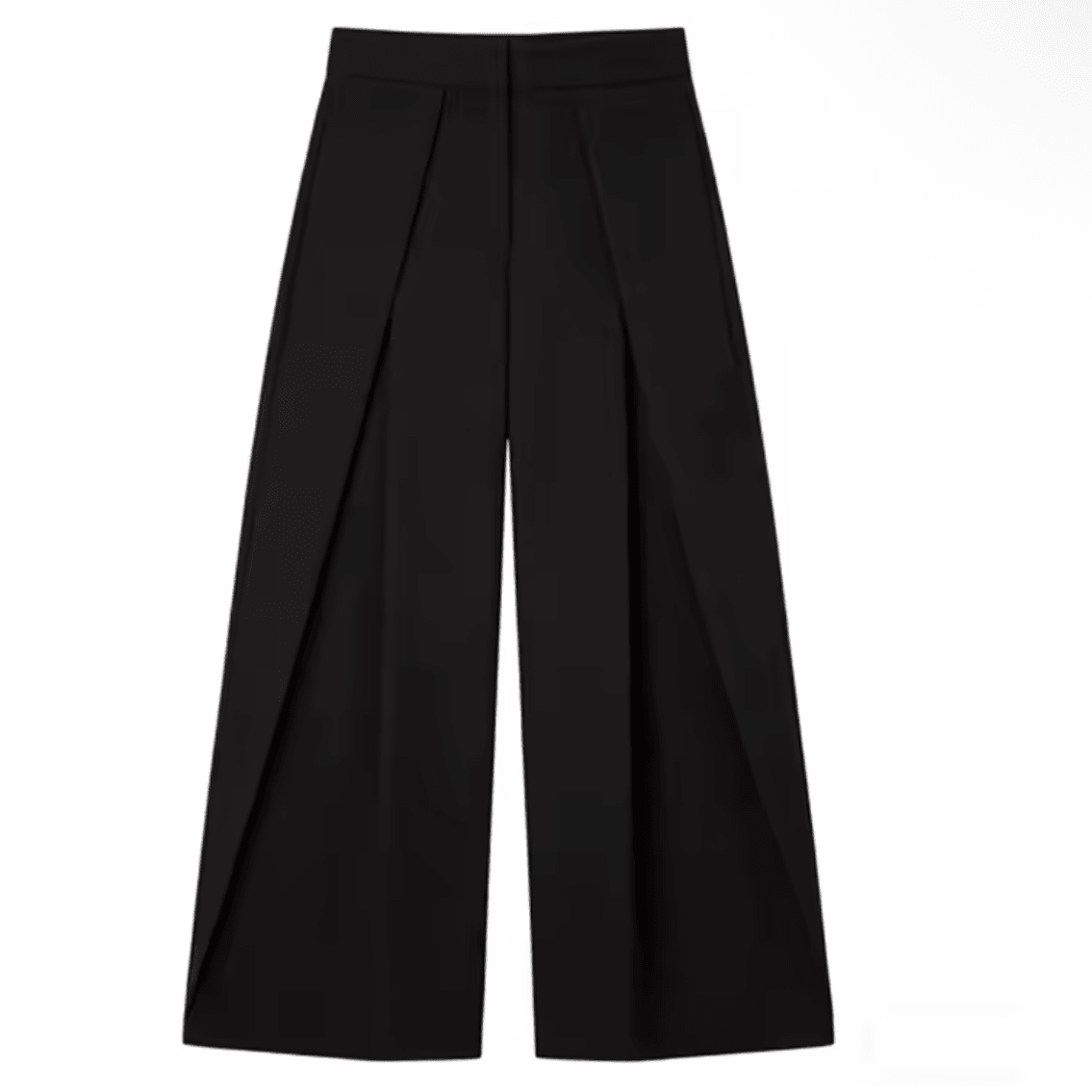 „Casual Power“ Nadelstreifenhose mit Wickel-Detail - Lange Hose - The Femme Club