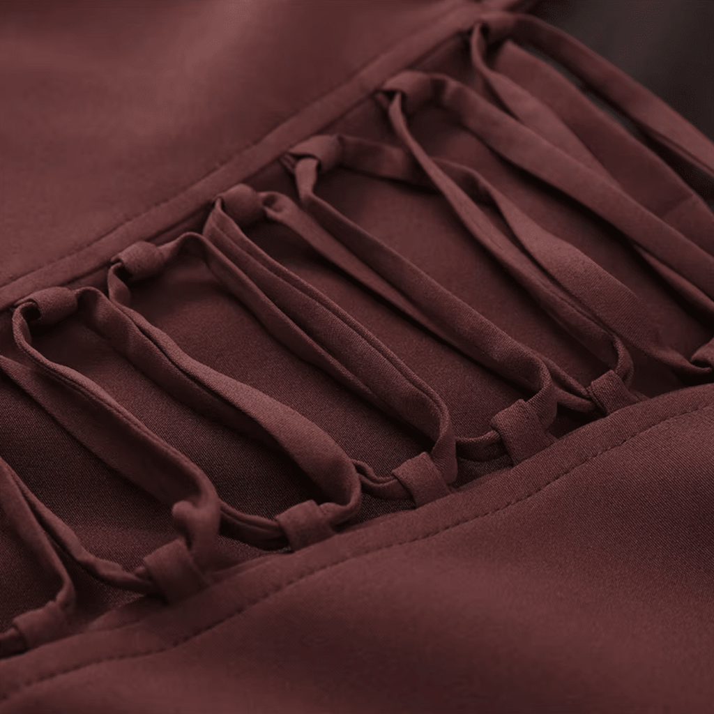 "Chocolate Hourglass" Mini Dress - Minikleid - The Femme Club