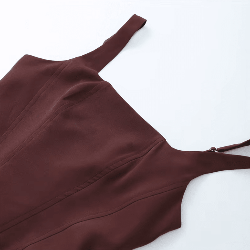 "Chocolate Hourglass" Mini Dress - Minikleid - The Femme Club