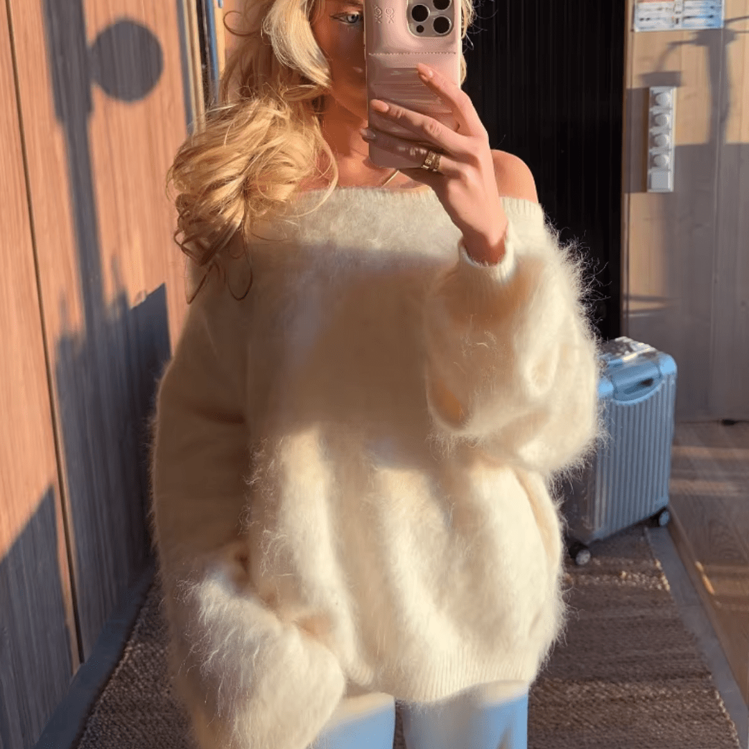 "Cloud" Knit Pullover - Knit Sweater - The Femme Club