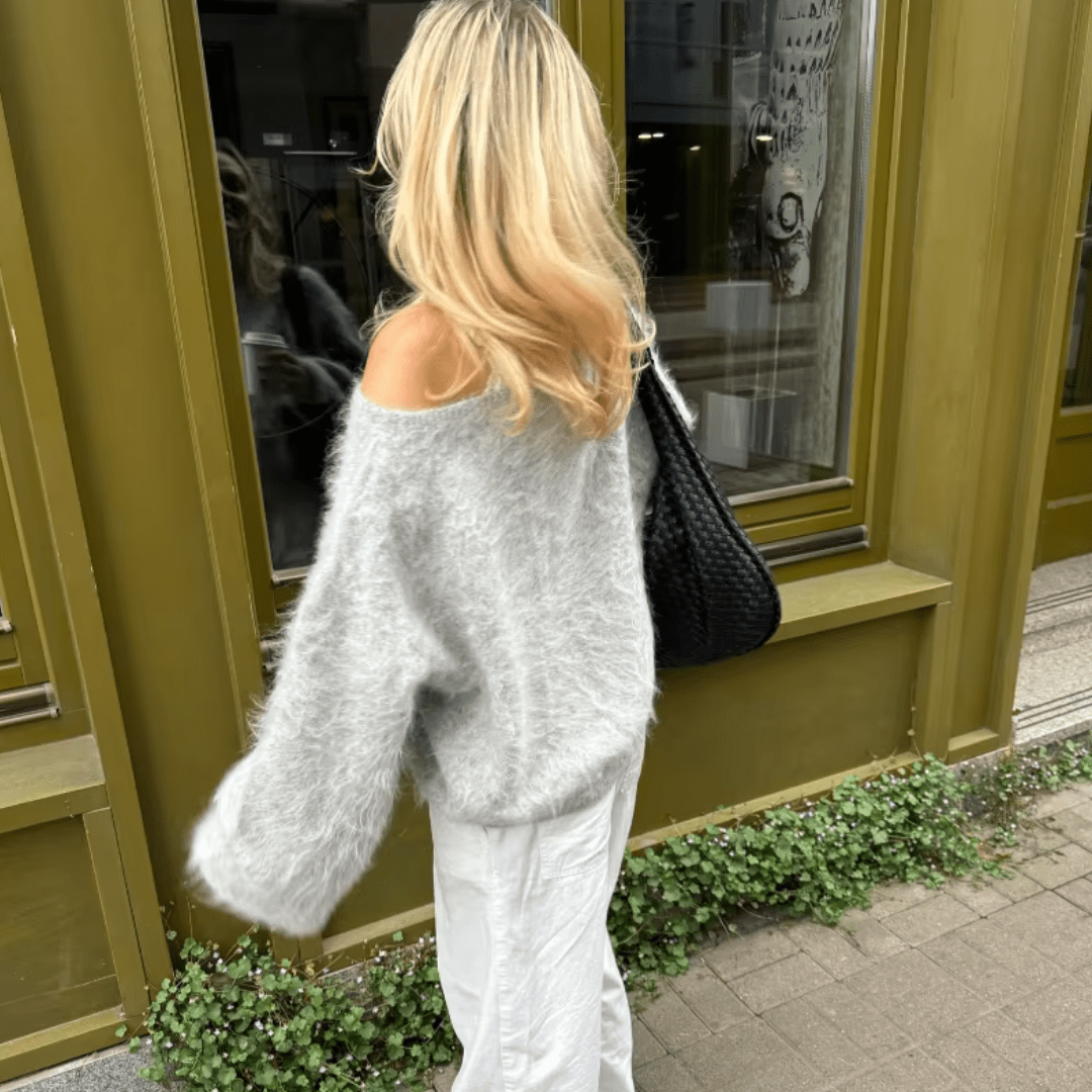 "Cloud" Knit Pullover - Knit Sweater - The Femme Club