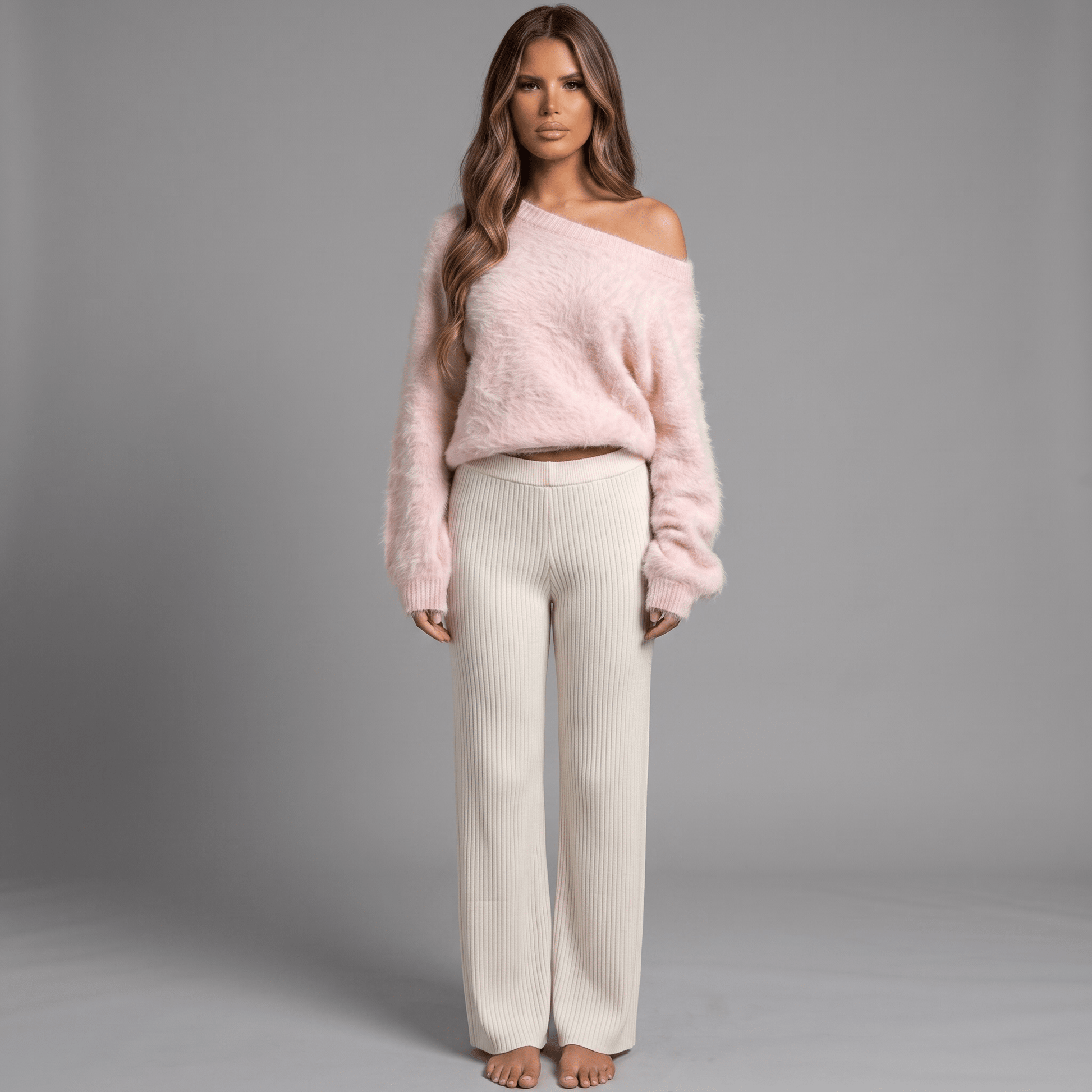 "Cloud" Knit Pullover - Knit Sweater - The Femme Club