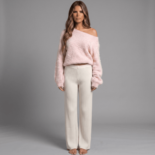 "Cloud" Knit Pullover - Knit Sweater - The Femme Club