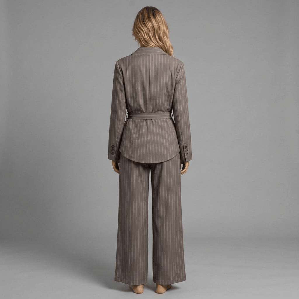 "Cocoa Authority" Suit Set - Hosenanzug - The Femme Club