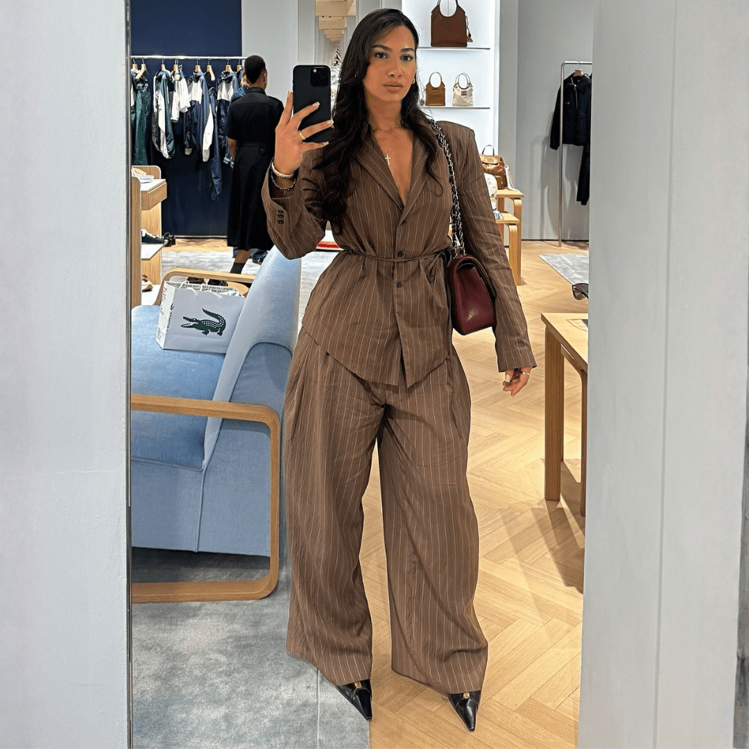 "Cocoa Authority" Suit Set - Hosenanzug - The Femme Club