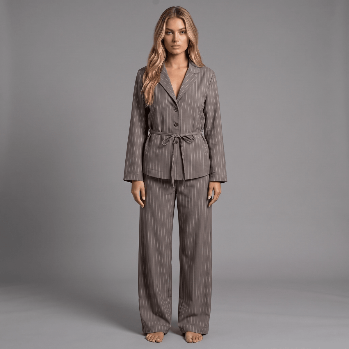 "Cocoa Authority" Suit Set - Hosenanzug - The Femme Club