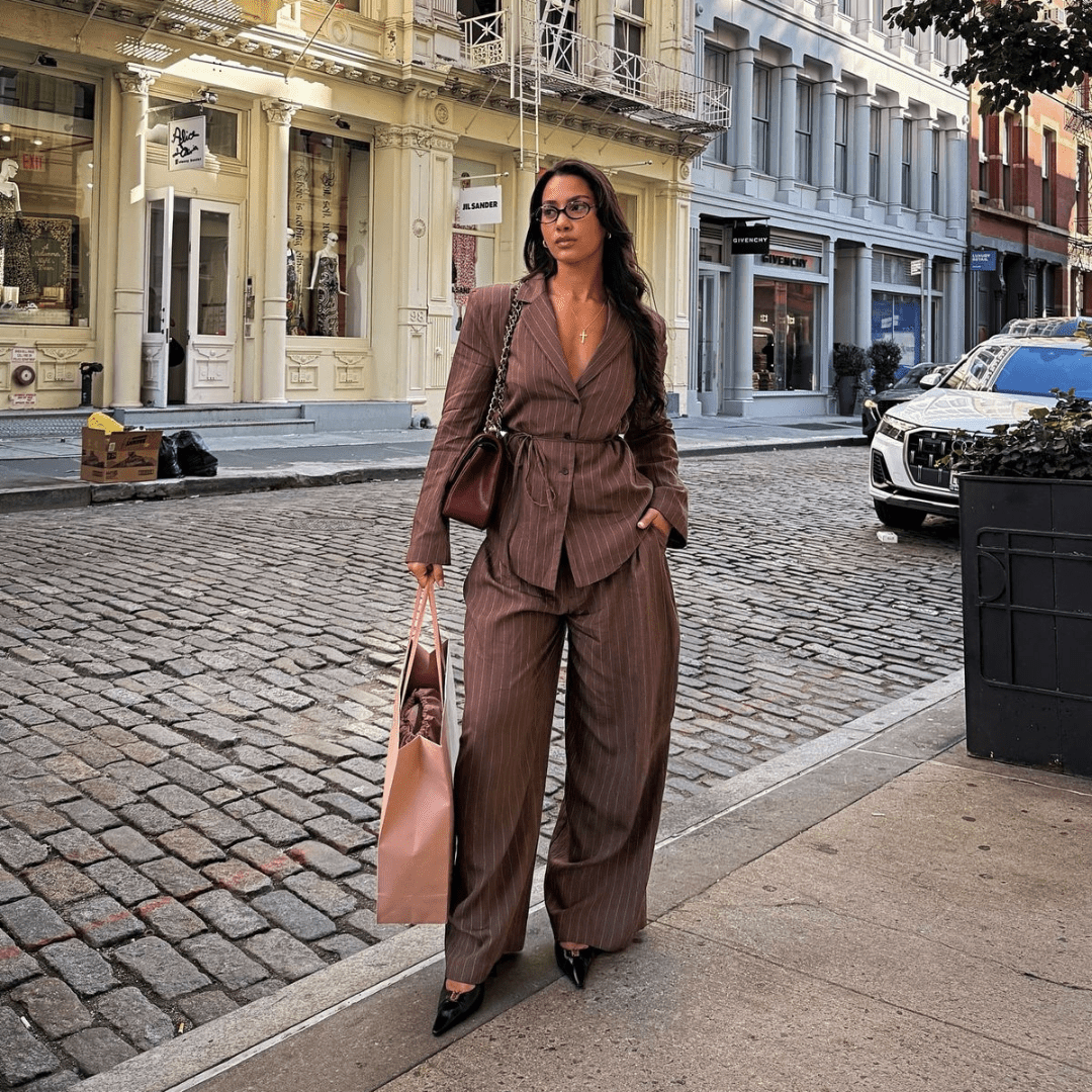 "Cocoa Authority" Suit Set - Hosenanzug - The Femme Club