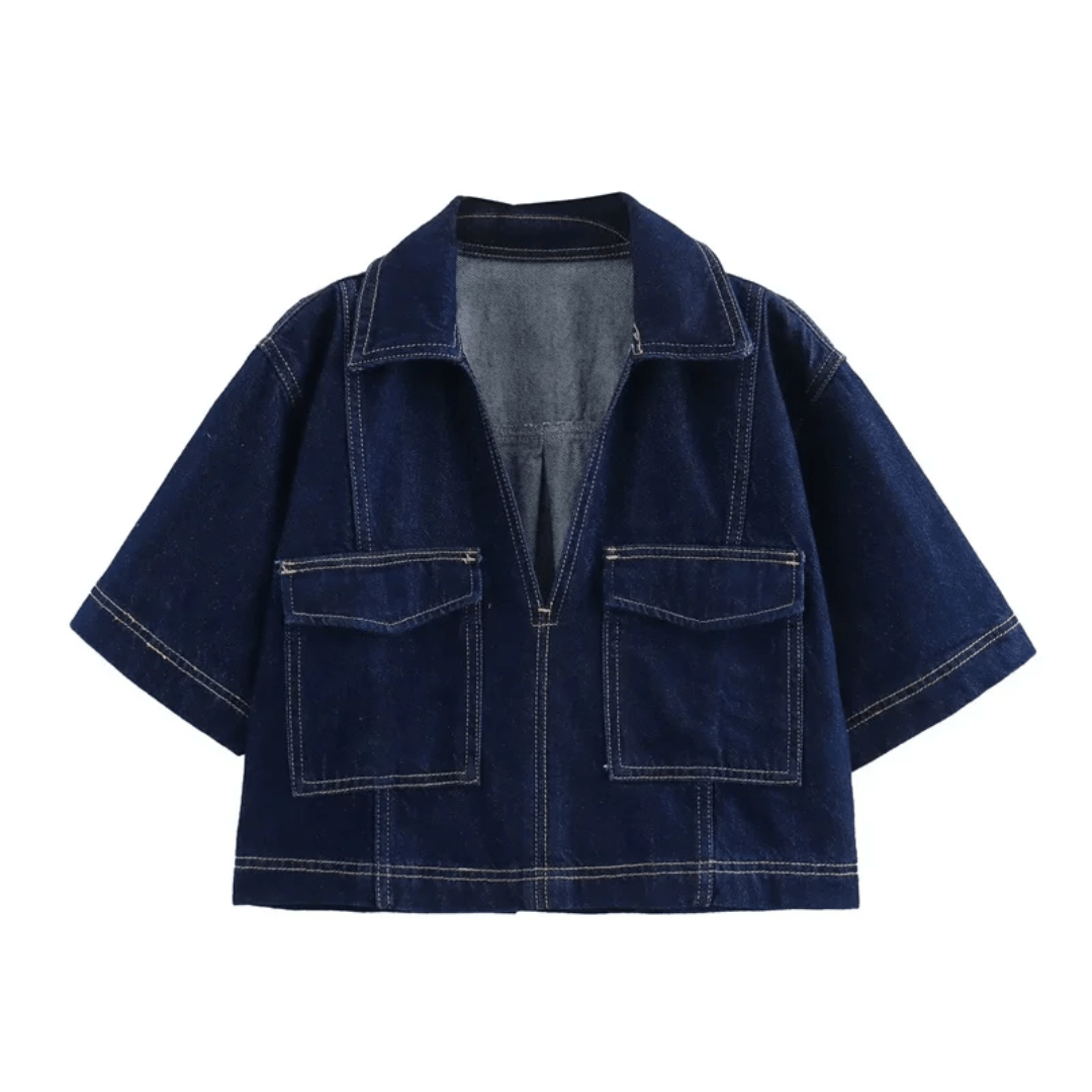 Denim Luxe Duo "Meliora" - Zweiteiler - Set Damen - The Femme Club