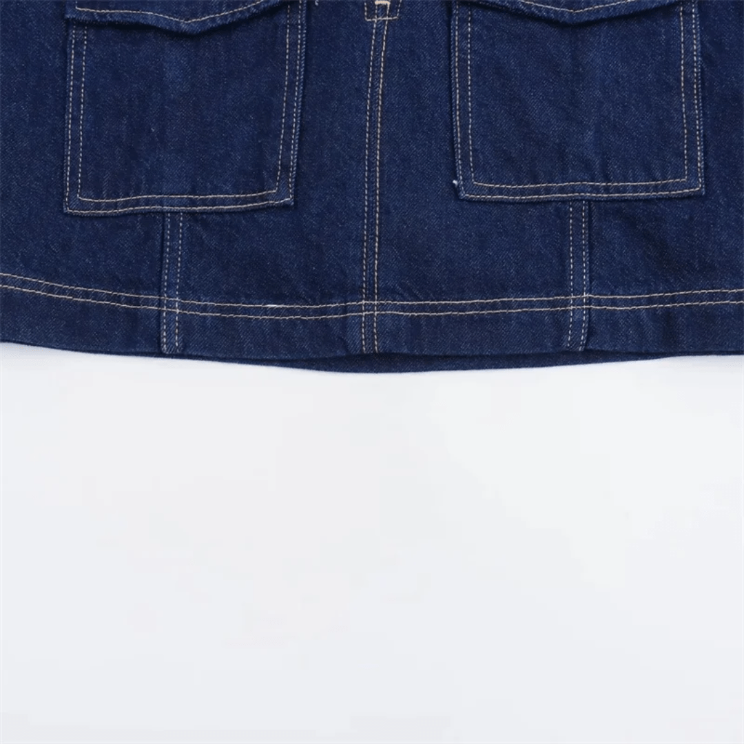 Denim Luxe Duo "Meliora" - Zweiteiler - Set Damen - The Femme Club