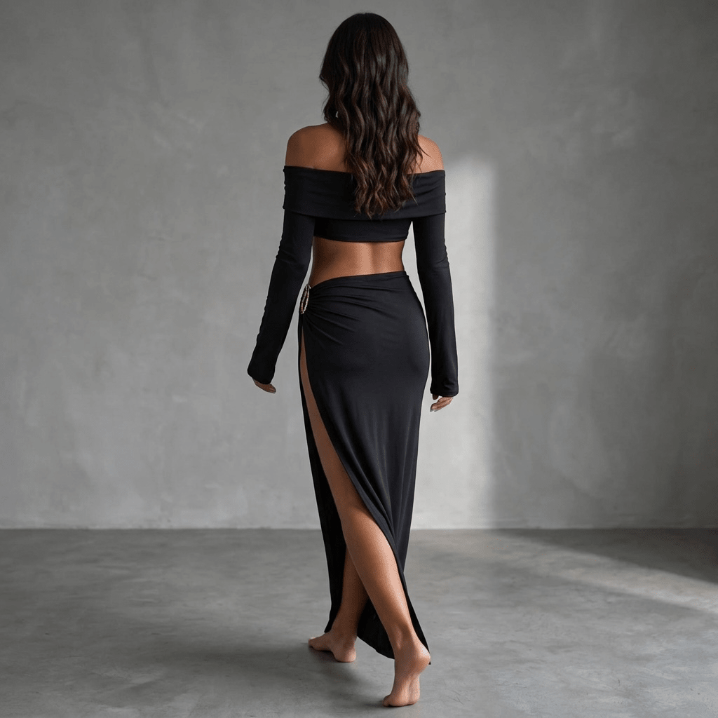 "Divine Grace" Set - Zweiteiler – Luxuriöses Set - The Femme Club