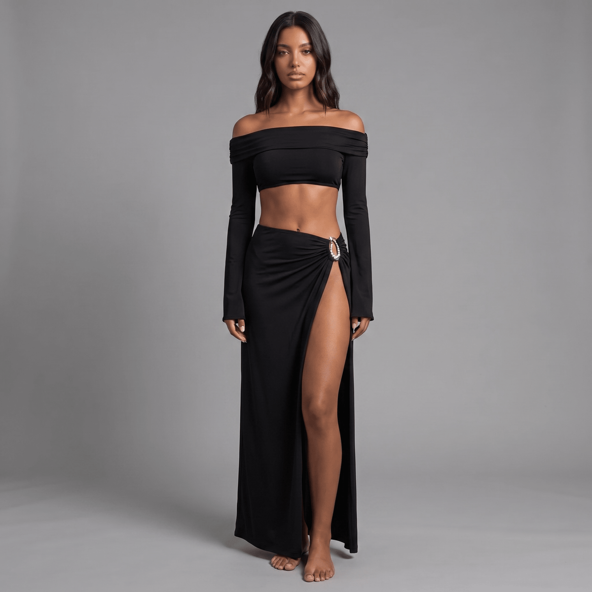 "Divine Grace" Set - Zweiteiler – Luxuriöses Set - The Femme Club