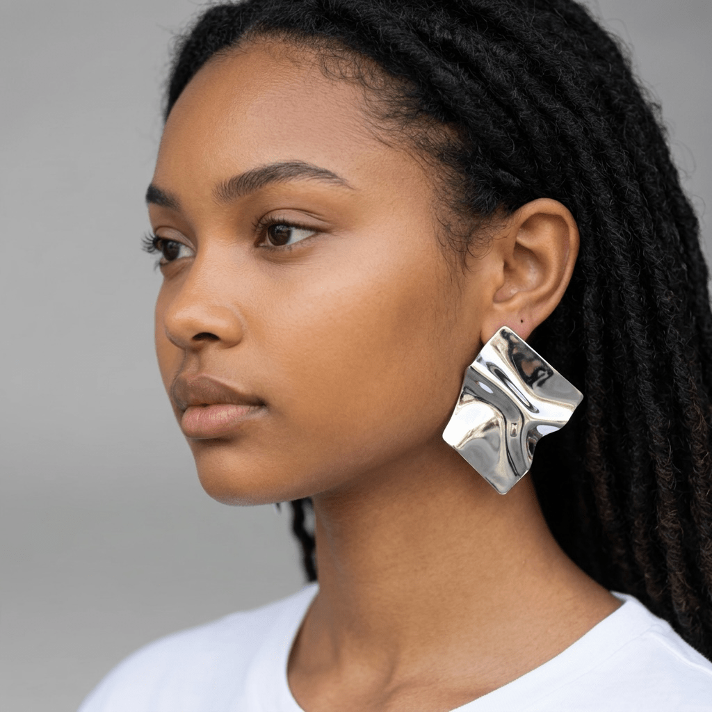 Earrings "Velenya" - Statement-Ohrringe - The Femme Club