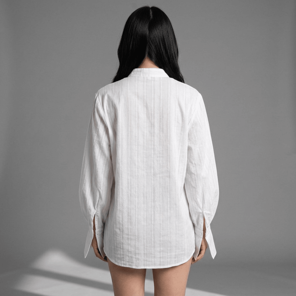 "Elegant Flow" Blouse - Hemdbluse - The Femme Club