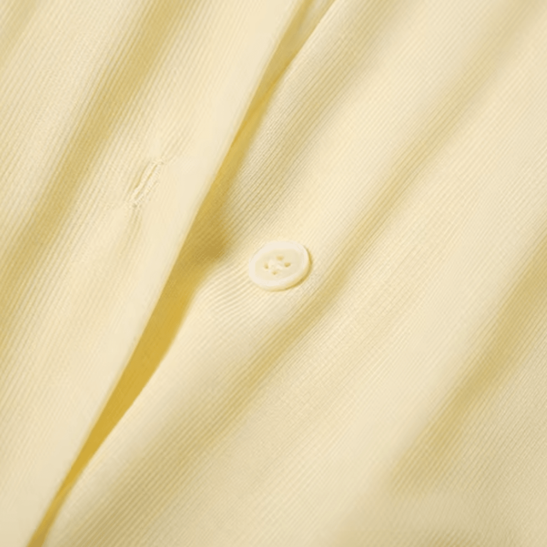 "Femme Touch" Draped Dress - Luxuriöses Drapiertes Hemdblusen-Minikleid - The Femme Club
