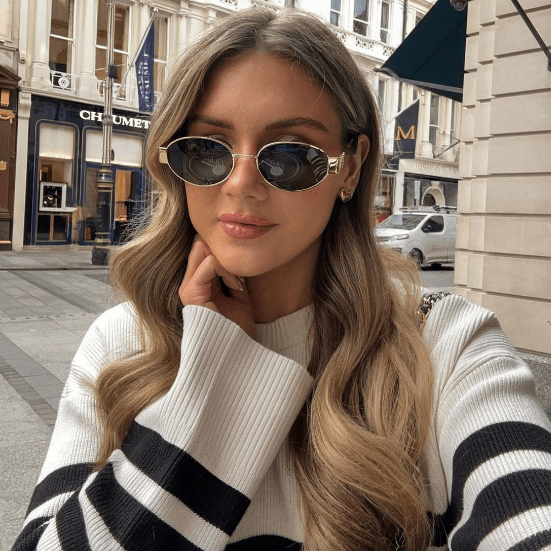 "Golden Eyes" Shade - Sonnenbrille - The Femme Club
