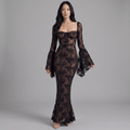 Gown "Nolira" - Spitzenkleid - The Femme Club