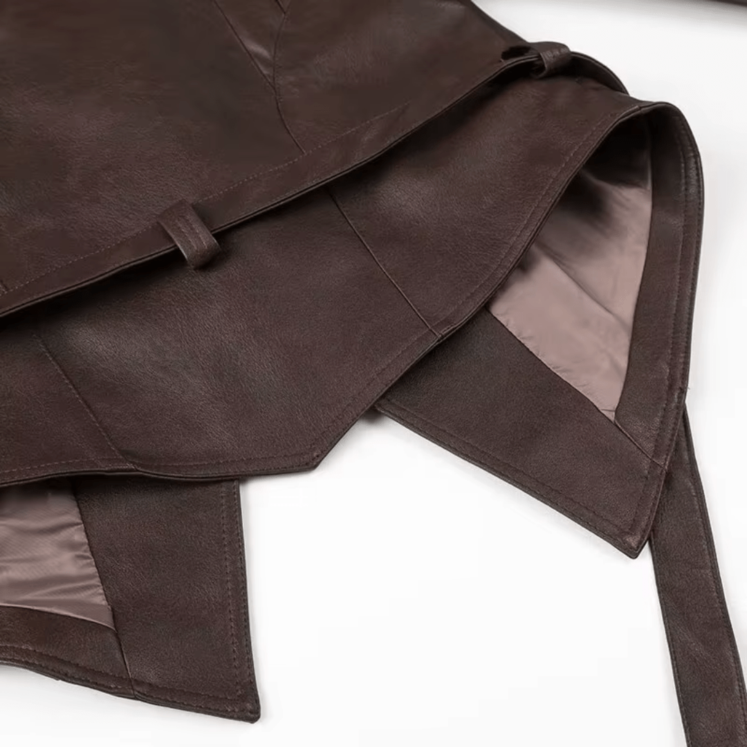 Kunstlederpiece "Velvet Storm" - Kunstlederjacke - The Femme Club