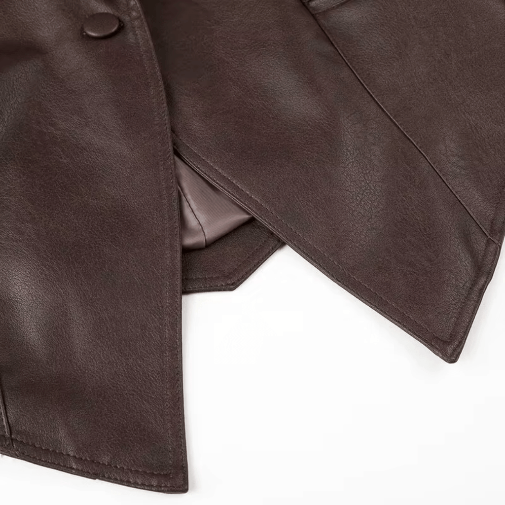 Kunstlederpiece "Velvet Storm" - Kunstlederjacke - The Femme Club