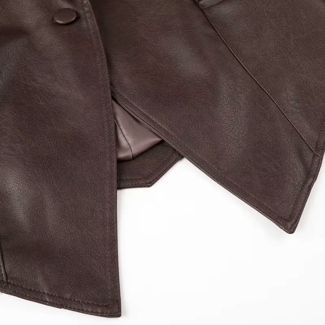 Kunstlederpiece "Velvet Storm" - Kunstlederjacke - The Femme Club