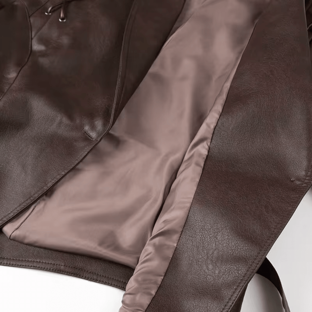 Kunstlederpiece "Velvet Storm" - Kunstlederjacke - The Femme Club