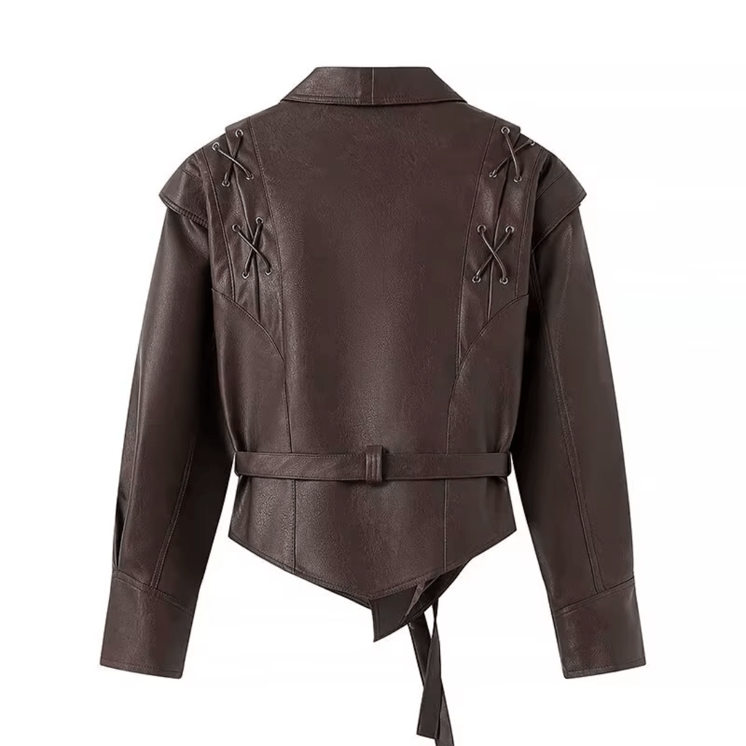 Kunstlederpiece "Velvet Storm" - Kunstlederjacke - The Femme Club