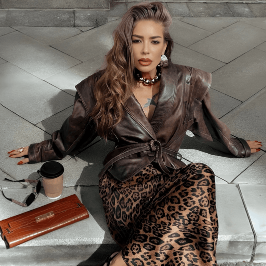 Kunstlederpiece "Velvet Storm" - Kunstlederjacke - The Femme Club