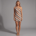 "Lace Muse" One-Shoulder Kleid - One-Shoulder Kleid - The Femme Club