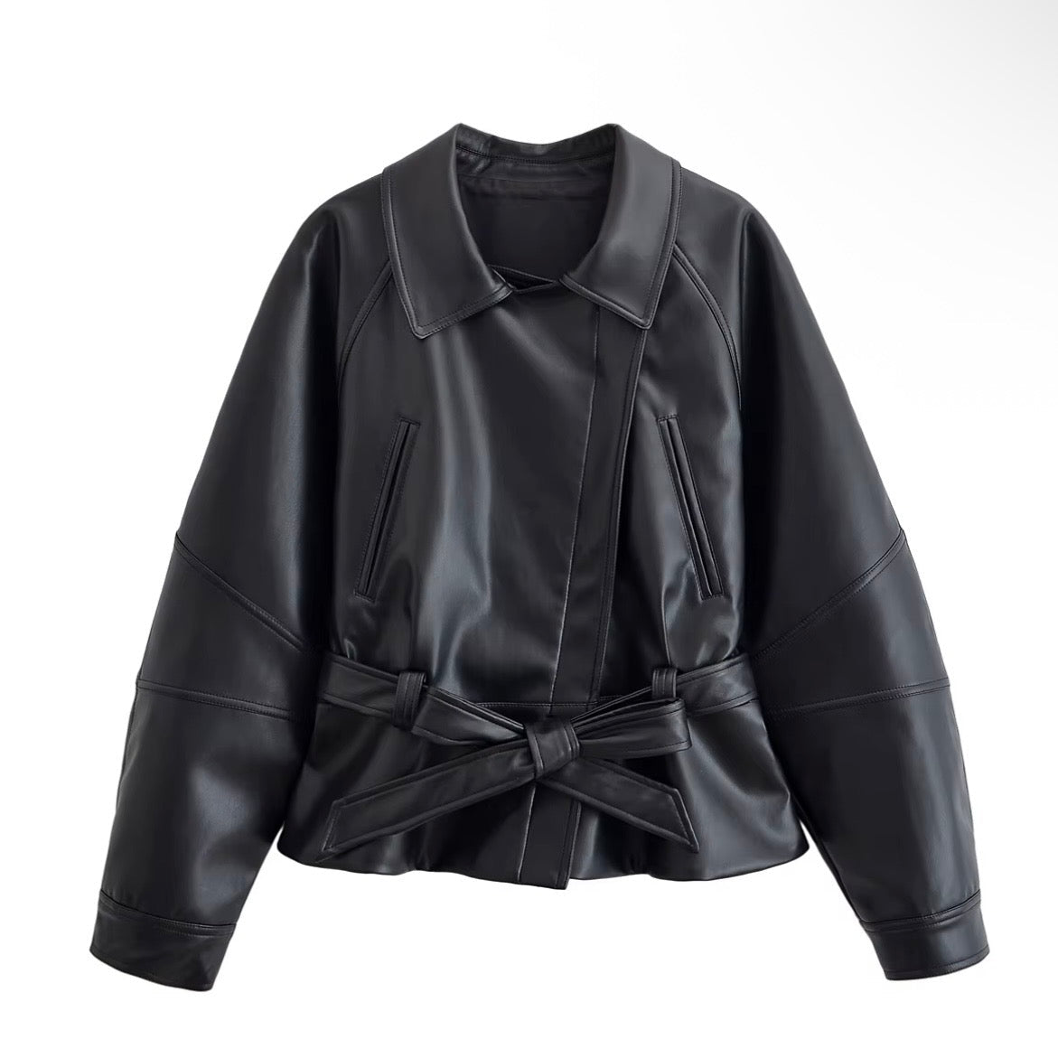 „Leather Mood“ Kunstlederjacke - Kunstlederjacke - The Femme Club