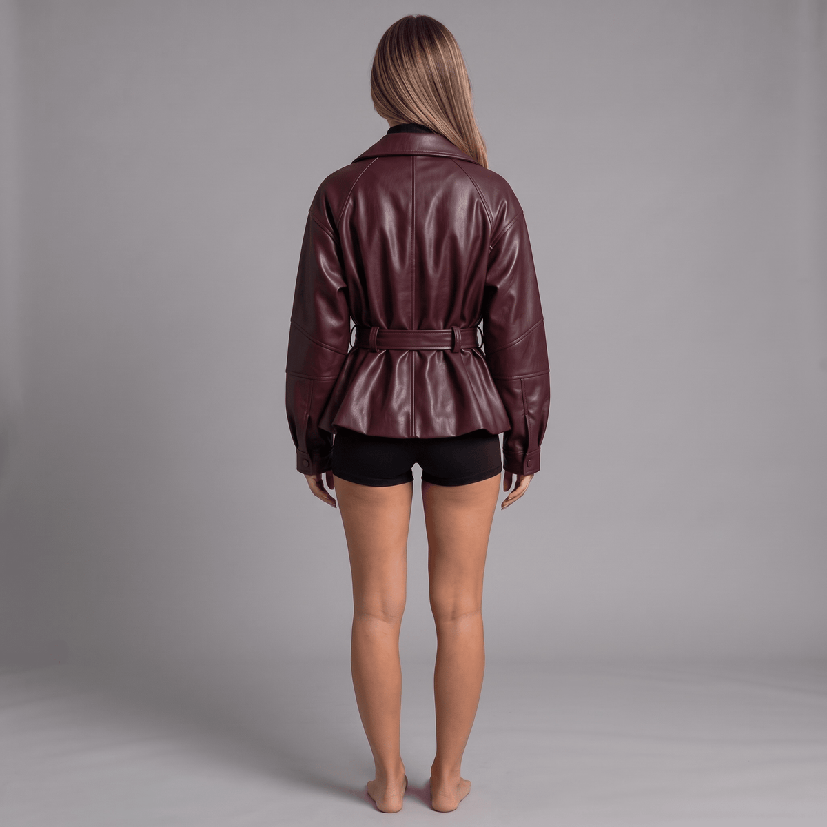 „Leather Mood“ Kunstlederjacke - Kunstlederjacke - The Femme Club