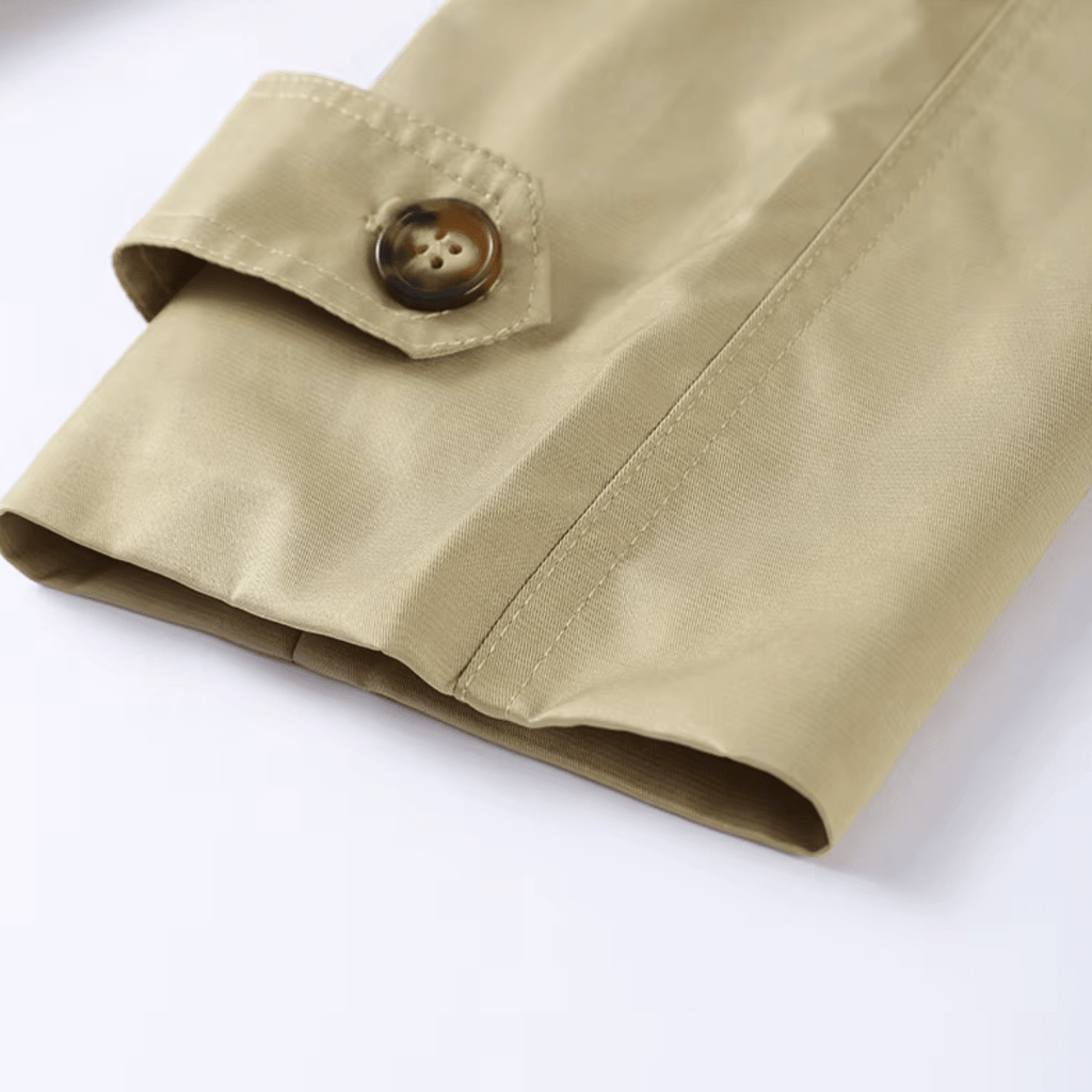 "Luxe Tailored" Belted Jacket - Kurz - Trenchcoat - The Femme Club