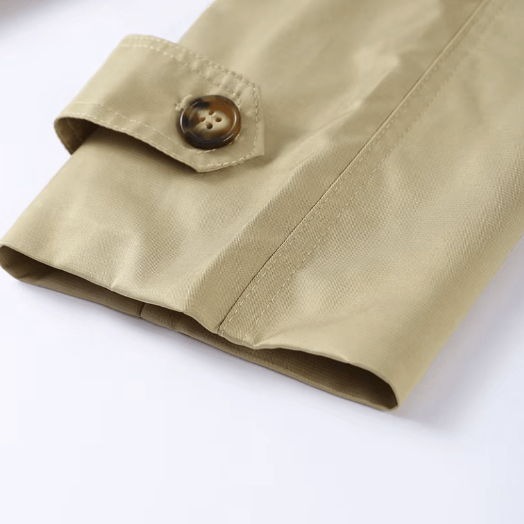 "Luxe Tailored" Belted Jacket - Kurz - Trenchcoat - The Femme Club