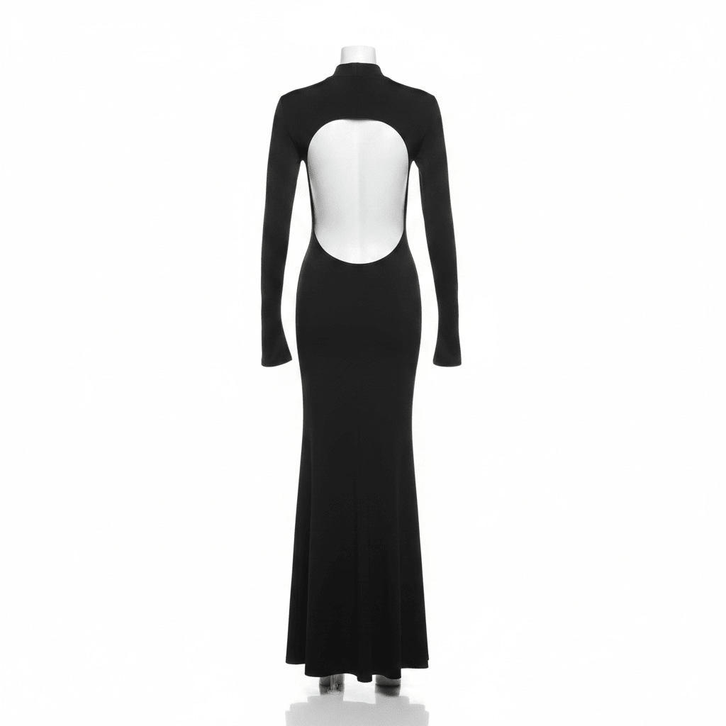 Maxi "Shadow Luxe" - Maxikleid - The Femme Club