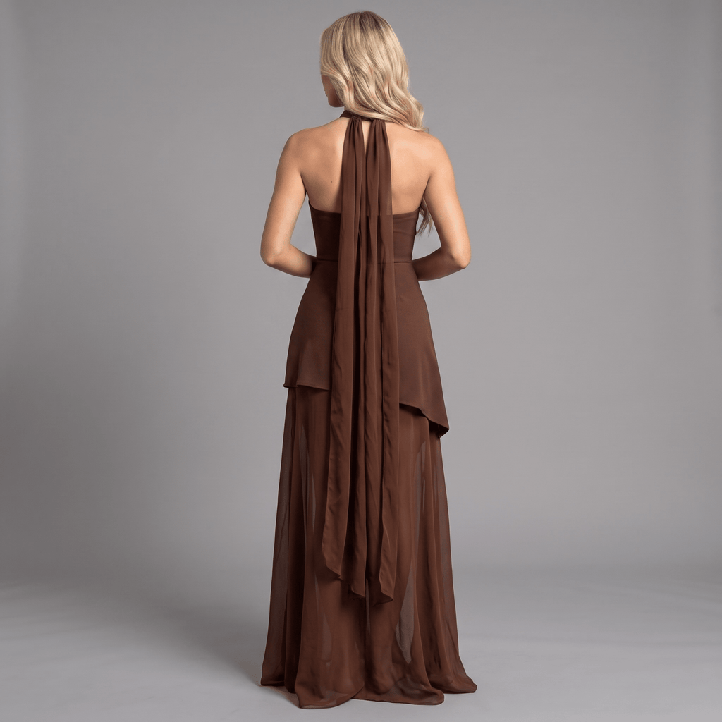 Maxikleid "Alessa Royale" - Maxikleid - The Femme Club