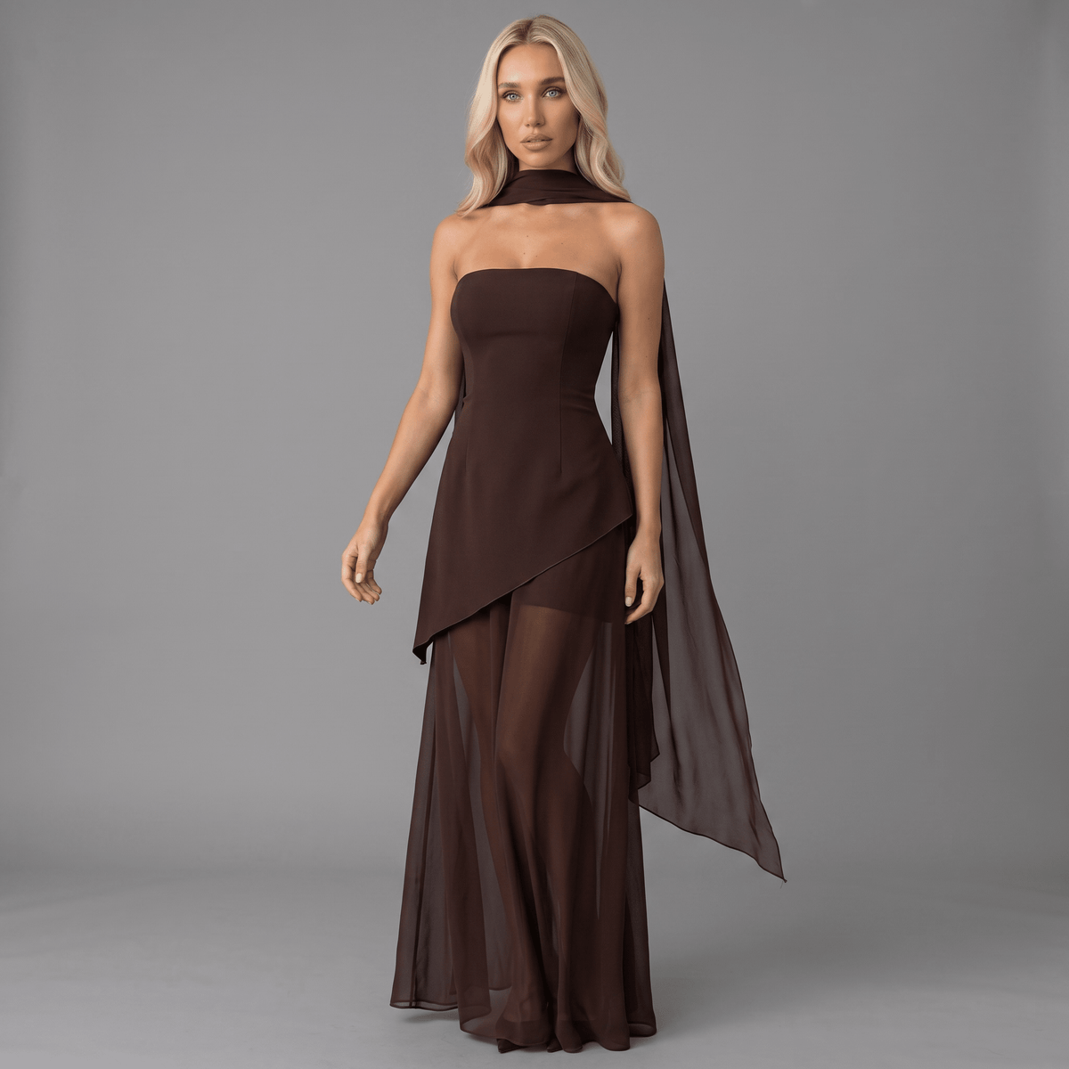 Maxikleid "Alessa Royale" - Maxikleid - The Femme Club