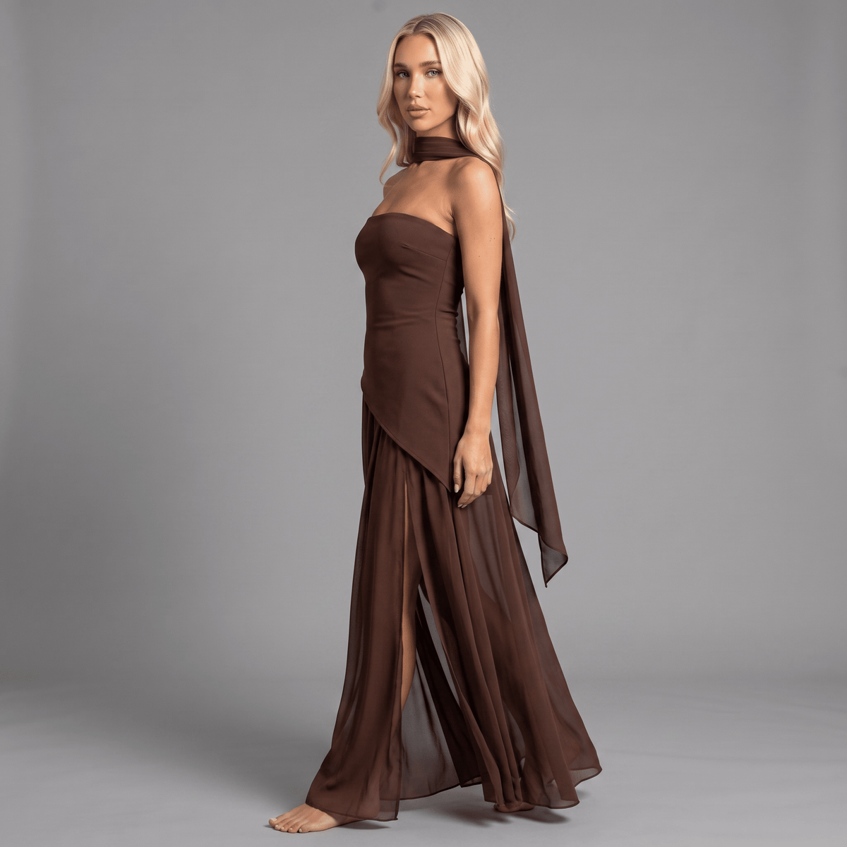 Maxikleid "Alessa Royale" - Maxikleid - The Femme Club