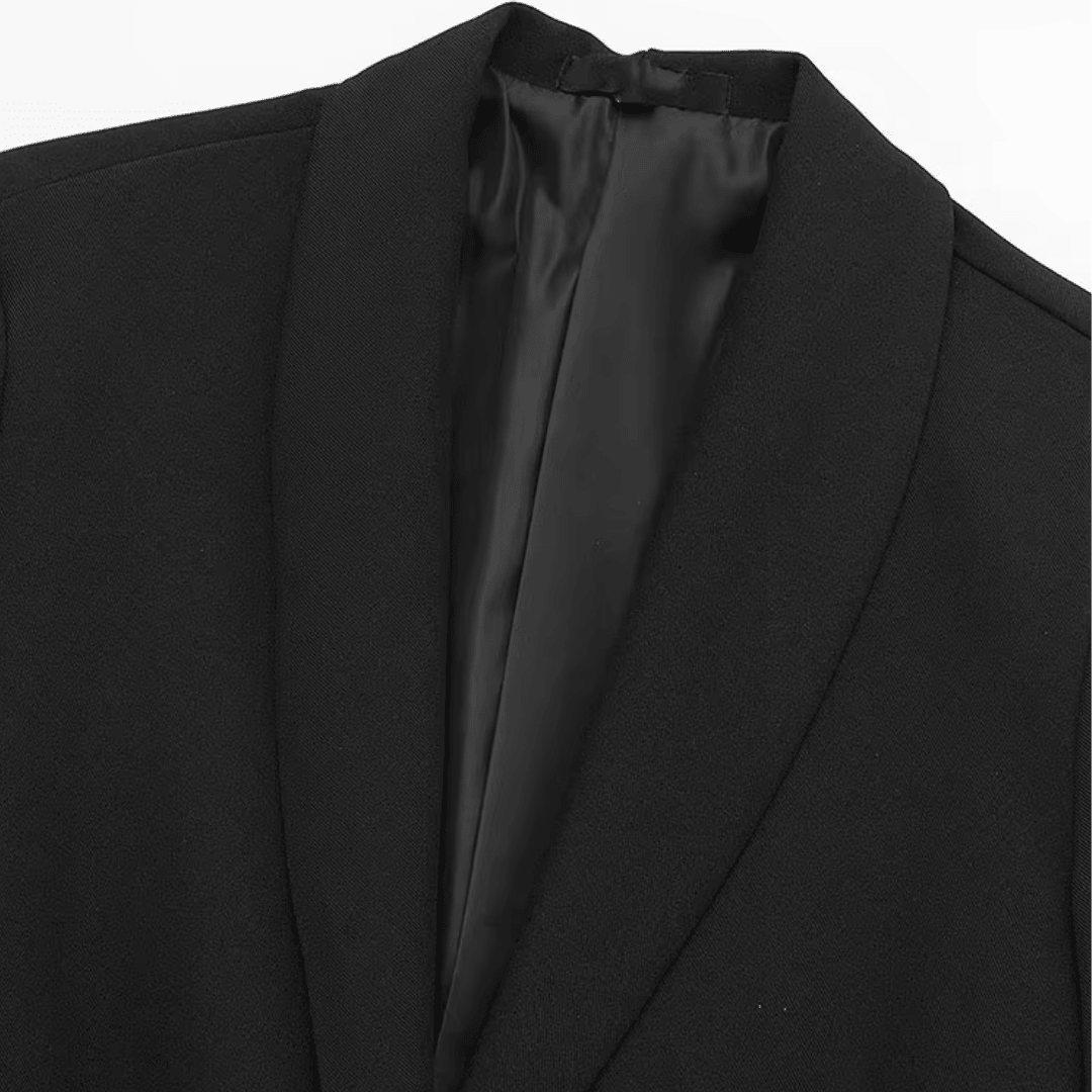 "Midnight Feather" Blazer - Blazer - The Femme Club