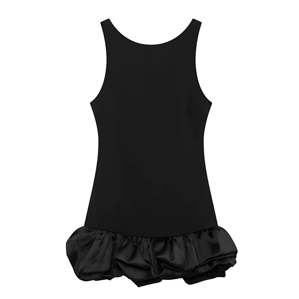 Minikleid "Volant Dreams" - Minikleid mit Rüschensaum - The Femme Club