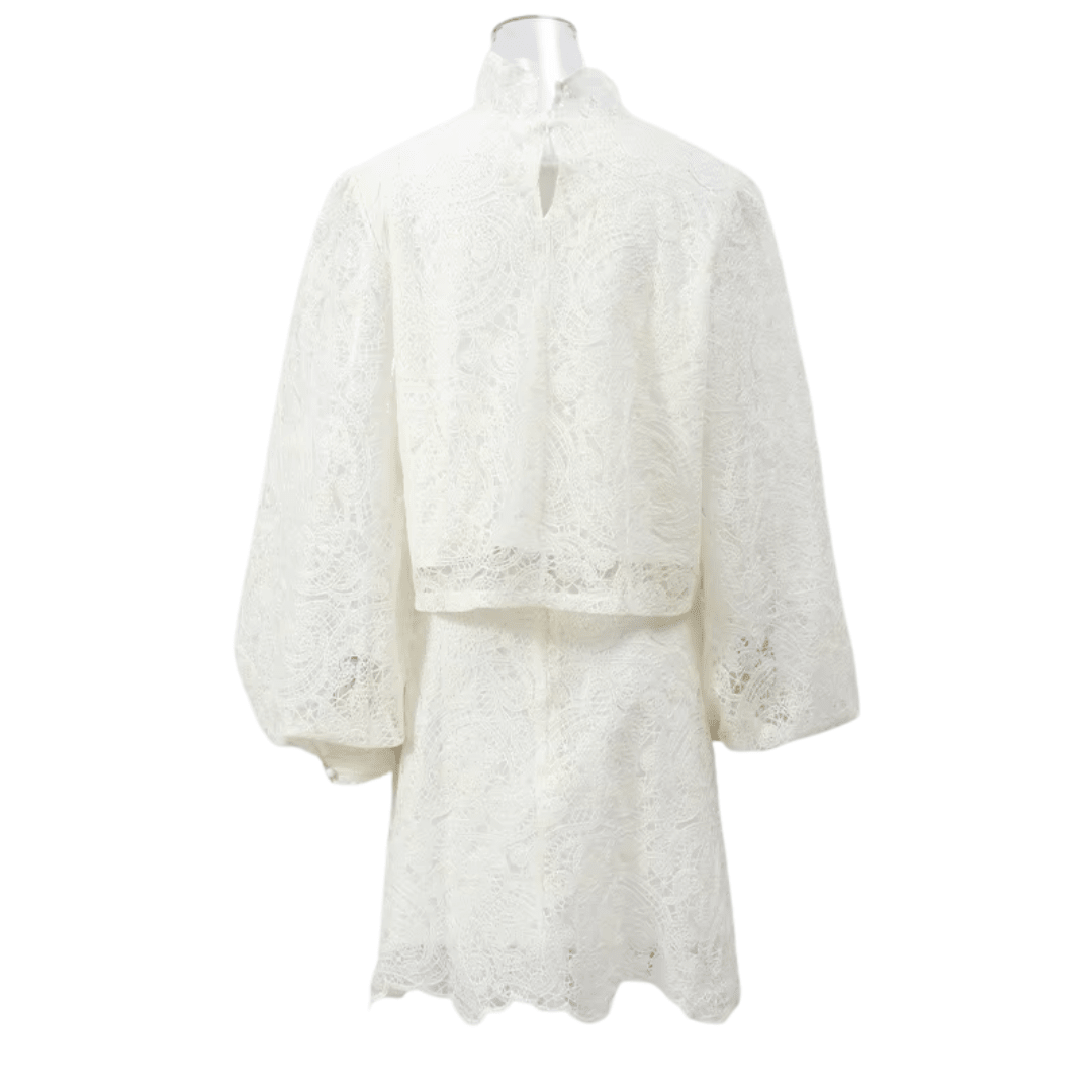 "Noble Whisper" Lace Dress - Minikleid - The Femme Club