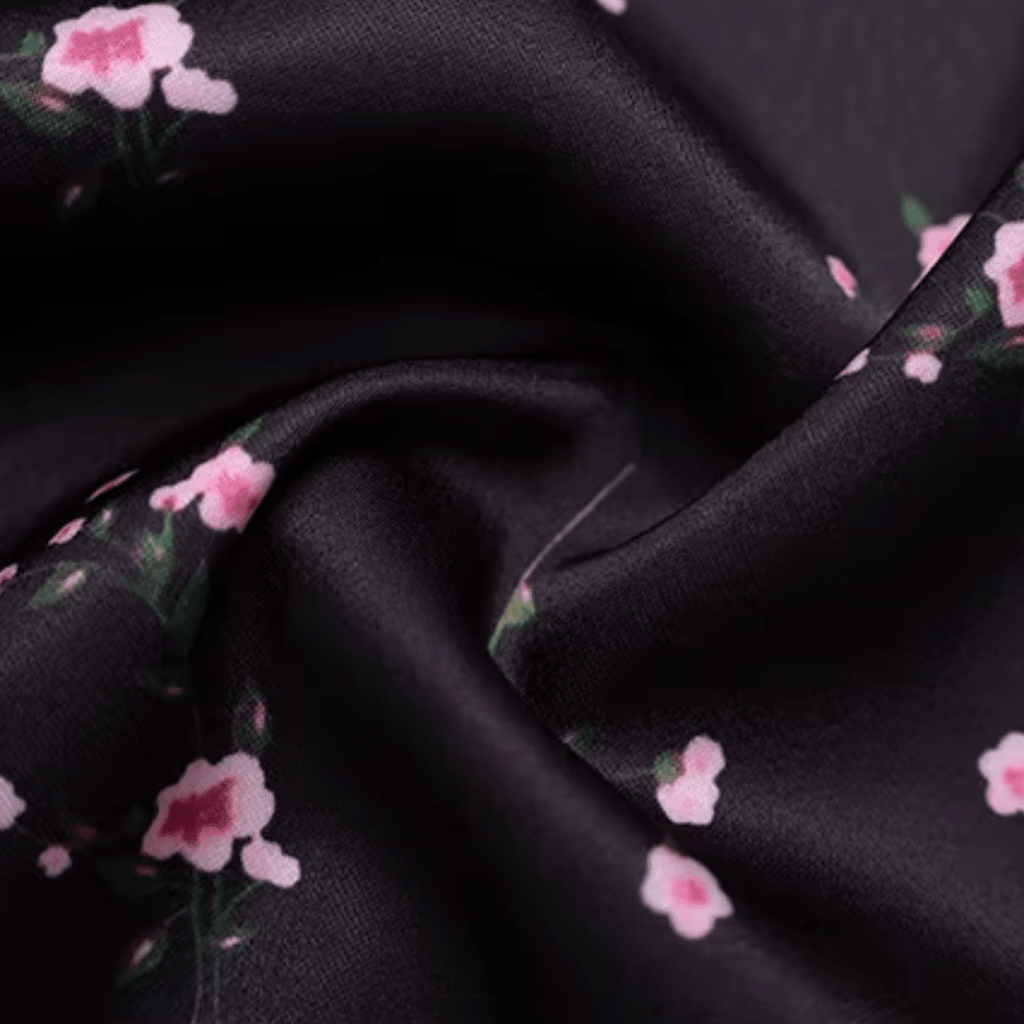"Noir Bloom" Spitzen-Set - Maxirock Set Damen - The Femme Club