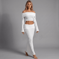Off-Shoulder Set "Voressa" - Zweiteiler - The Femme Club