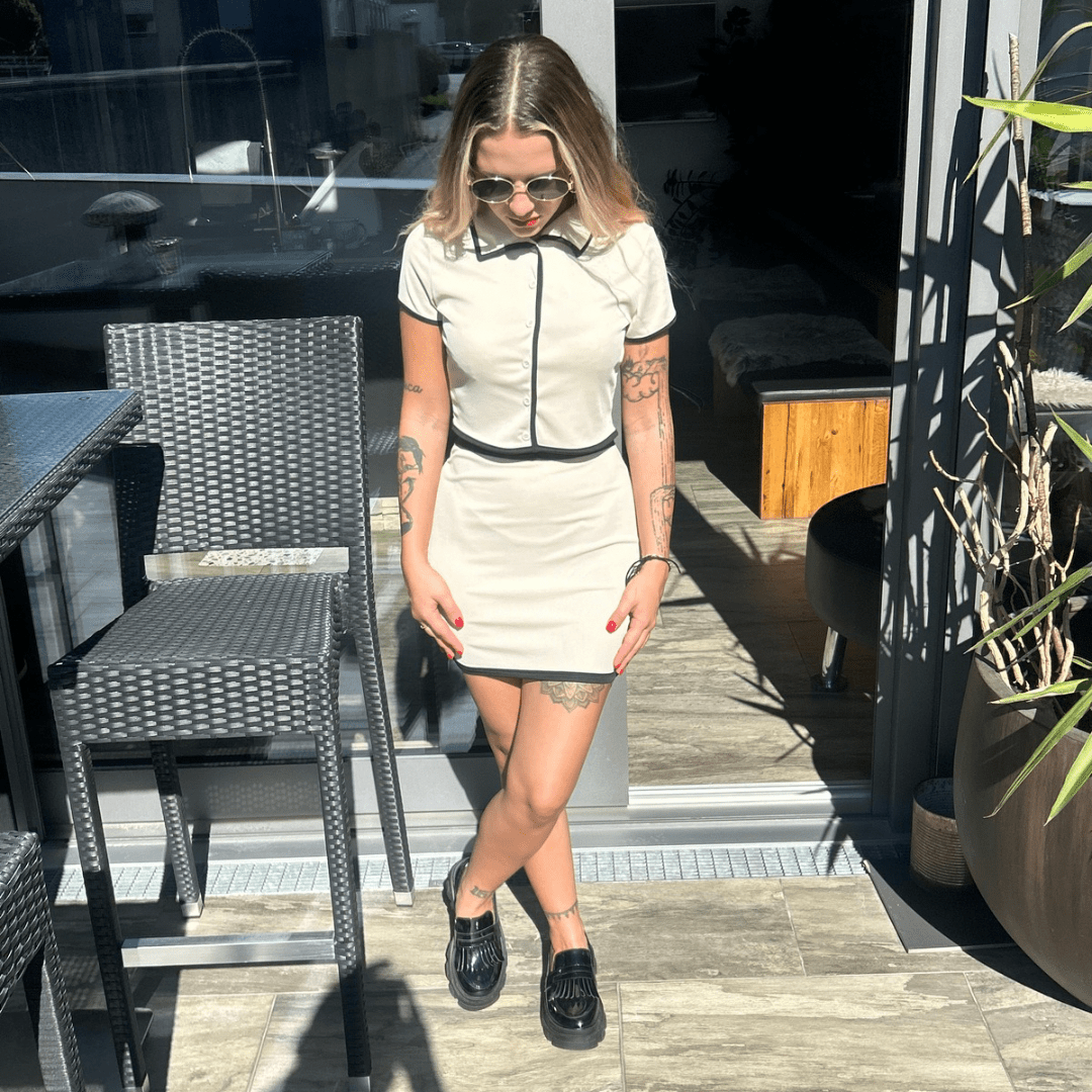 Power Co - Ord "Meliora" - Zweiteiler - The Femme Club