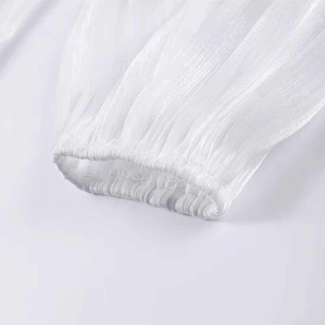 Seraphina Silk Glow Dress - Minikleid mit Schleife - The Femme Club
