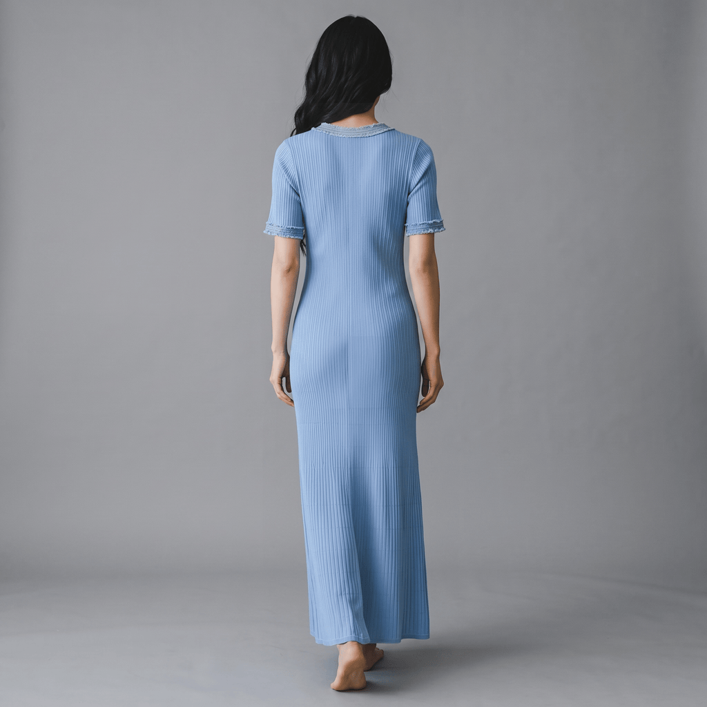 "Seraphina Sky" Maxi Kleid - Maxikleid - The Femme Club